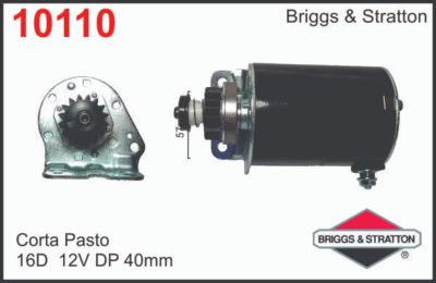 Arranque Briggs & Stratton 16D para Motor Estacionario