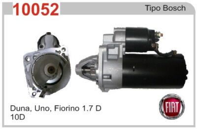 Arranque Bosch 1.7 Diesel para Fiat Duna/Fiorino